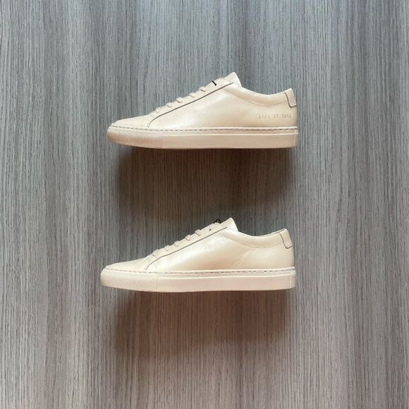 NWT Woman by Common Projects Original Achilles Low Nude 37 - Picture 6 of 15